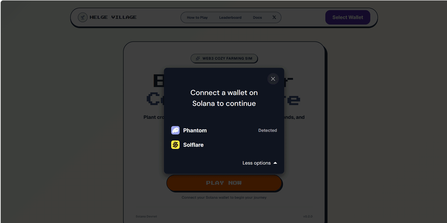 Wallet Connection